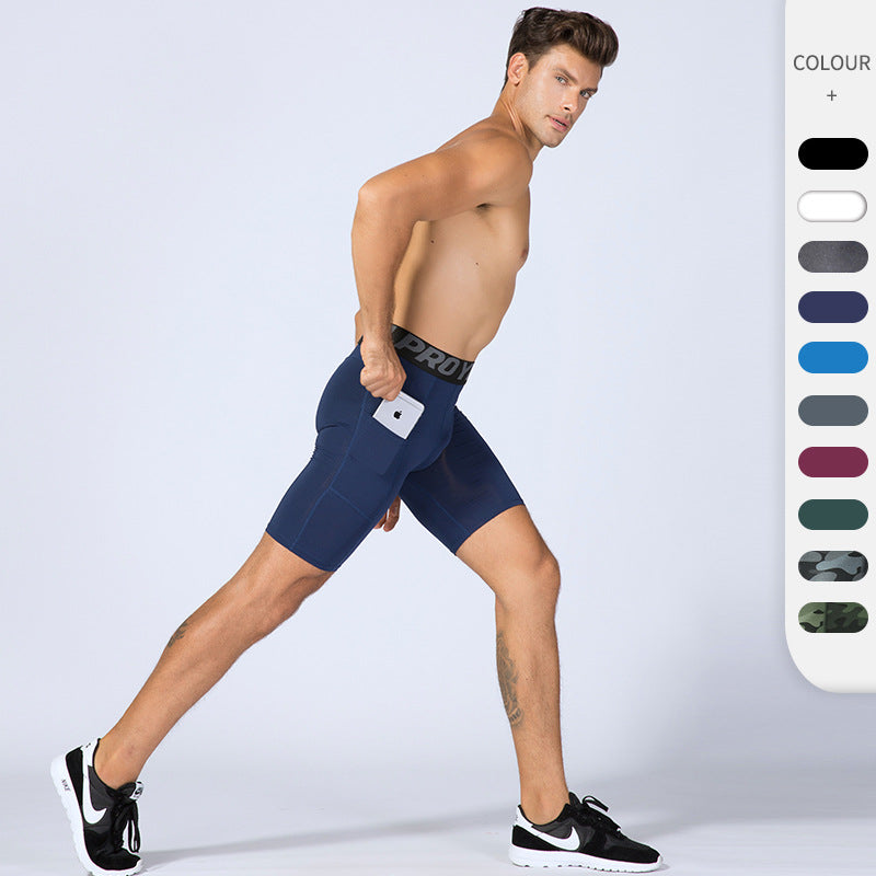 Men's PRO Gym Shorts With Pockets Sports Running Training Sweat Drying – PJ  Creations LLC