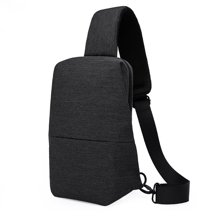 Kaka Chest Bag Men's And Women's Casual Sports One-Shoulder Messenger Bag Multi-Functional Outdoor Running Sports Waterproof Waist Bag