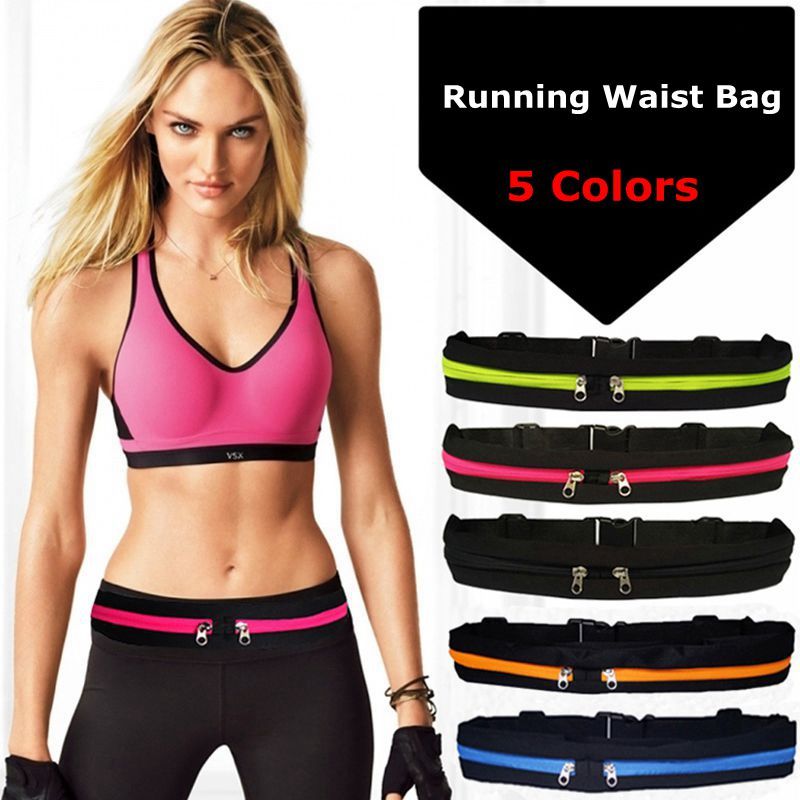 Sports Bag Running Waist Bag Pocket Jogging Portable Waterproof Cyclin – PJ  Creations LLC