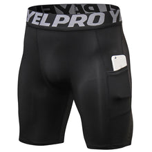 Load image into Gallery viewer, Men&#39;s PRO Gym Shorts With Pockets Sports Running Training Sweat Drying Stretch Tights
