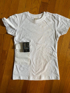 White Insulin Pump T- Shirt