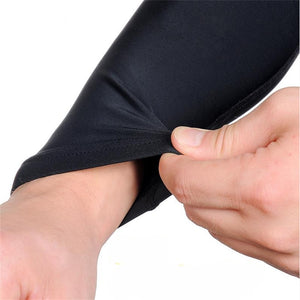 1Pcs Breathable Quick Dry UV Protection Running Arm Sleeves Basketball Elbow Pad Fitness Armguards Sports Cycling Arm Warmers