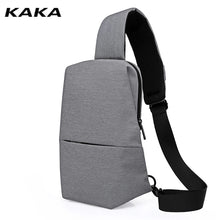 Load image into Gallery viewer, Kaka Chest Bag Men&#39;s And Women&#39;s Casual Sports One-Shoulder Messenger Bag Multi-Functional Outdoor Running Sports Waterproof Waist Bag