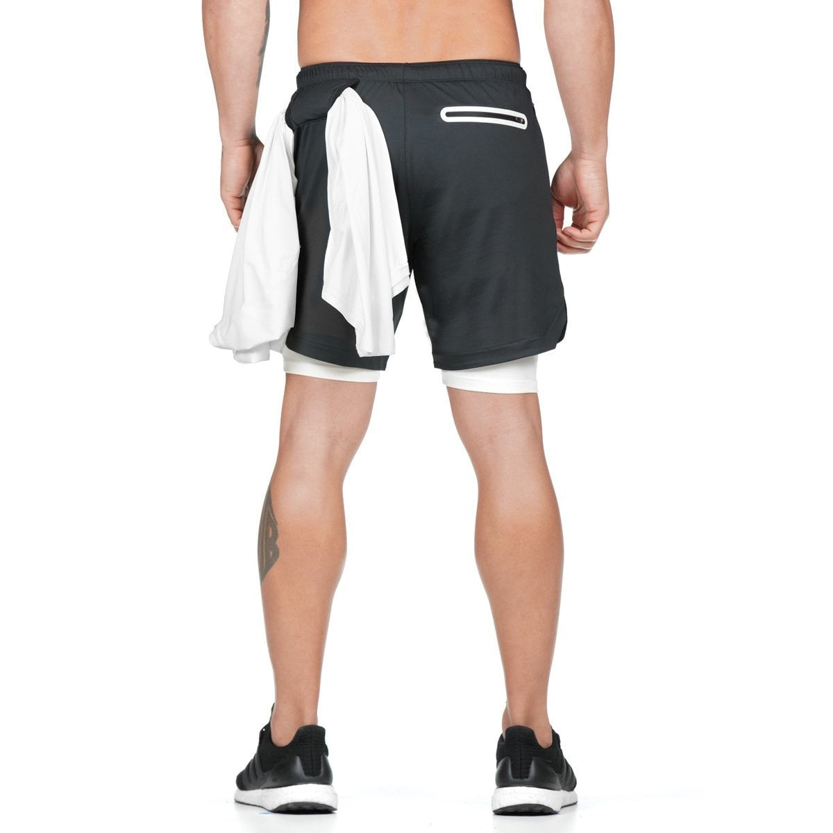 Summer Men Running Shorts Sports Fitness Short Pants Quick Dry Gym Slim  Short_dx