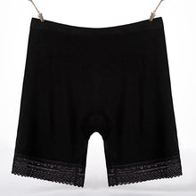 Load image into Gallery viewer, Safety Shorts Pants size Safety Pants boxer Shorts Under Skirt With Pockets Safety Shorts Under Skirt Thigh Chafing Lace