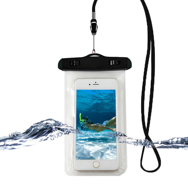 Waterproof Case For Phone Waterproof Pouch Bag PVC Cell Phones Underwater Phone Bag For IPhone Swimming Transparent