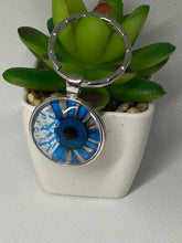 Load image into Gallery viewer, Blue Diabetes Awareness Key Chain