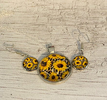 Load image into Gallery viewer, Leopard Sunflower Set