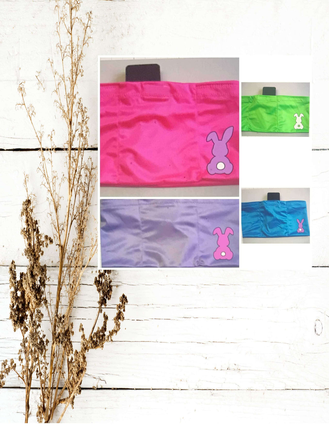 Bunny Decal Color  Insulin Pump Band-Running Band