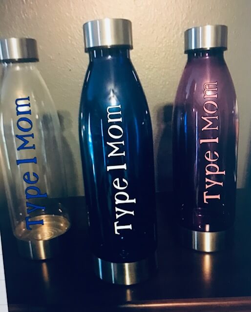 Type 1 Mom Water Bottles